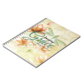 Amazing Grace Bloemen en libel Notitieboek (Linkerzijde)