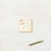 Amazing Grace Bloemen en libel Post-it® Notes (Op bureau)
