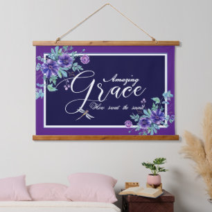 Amazing Grace bloemig  Hangend Wandkleed