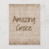 Amazing Grace Briefkaart (Voorkant)