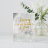 Amazing Grace Briefkaart (Staand voorkant)