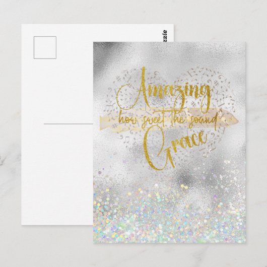 Amazing Grace Briefkaart (Voorkant / Achterkant)