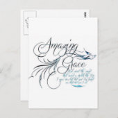 Amazing Grace Briefkaart (Voorkant / Achterkant)