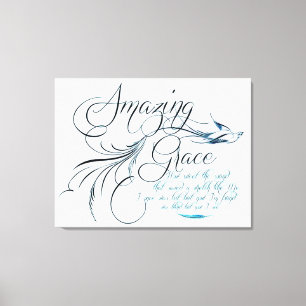 Amazing Grace Canvas Afdruk