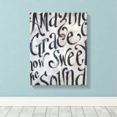 Amazing Grace Canvas Afdruk (Insitu (Houten vloer))