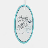 Amazing Grace Ceramic Ornament (Voorkant Rechts)