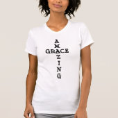 Amazing Grace Christelijk Cross Shirt (Voorkant)