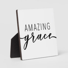 Amazing Grace Christelijk Farmhouse Sign Fotoplaat