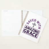 Amazing Grace Christelijk Kruis Vintage Planner (Display)