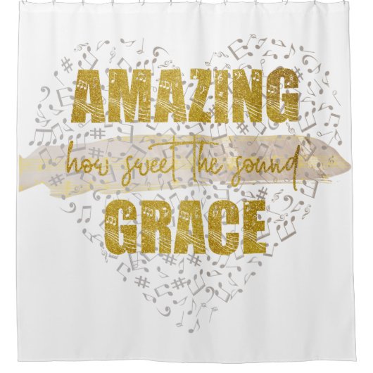Amazing Grace Douchegordijn (Voorkant)