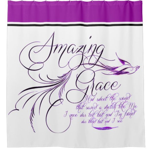 Amazing Grace Douchegordijn (Voorkant)