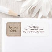 Amazing Grace Etiket (Insitu)