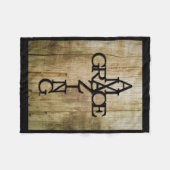 Amazing Grace Fleece Deken (Voorkant (Horizontaal))