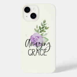 Amazing Grace Floral Case-Mate iPhone 14 Hoesje