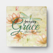 Amazing Grace Flowers and dragonfly Fotoplaat (Voorkant)