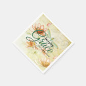 Amazing Grace Flowers and dragonfly  Servet (Hoek)