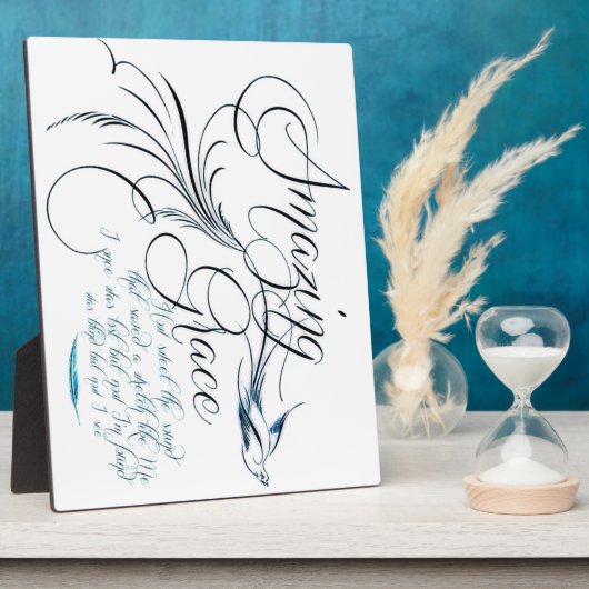 Amazing Grace Fotoplaat (Zijkant)