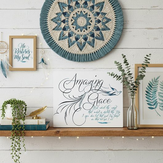 Amazing Grace Fotoplaat