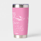 Amazing Grace gepersonaliseerd Geïsoleerde Drinkbeker (Voorkant)