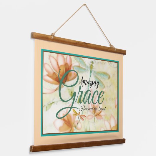 Amazing Grace Hangend Wandkleed (Gebogen)