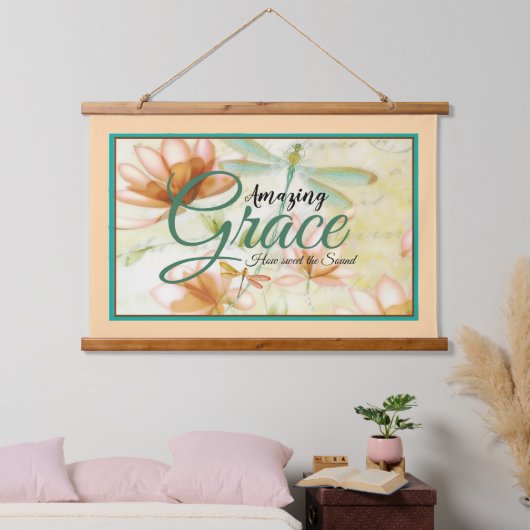 Amazing Grace Hangend Wandkleed (Slaapkamer)