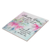 Amazing Grace How Sweet the Sound Christian Hymn Tegeltje (Zijkant)