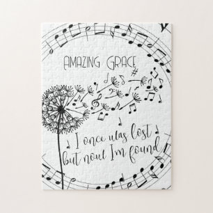 Amazing Grace Hymn Dandelion Christelijk Legpuzzel