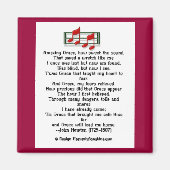 Amazing Grace Hymn Magneet (Voorkant)