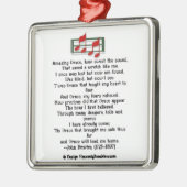 Amazing Grace Hymn Metalen Ornament (Links)