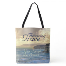 Amazing Grace Hymn Ocean Sunset