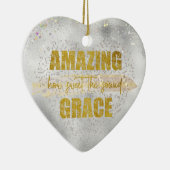 Amazing Grace Keramisch Ornament (Rechts)