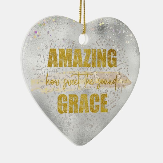 Amazing Grace Keramisch Ornament (Rechts)