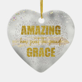 Amazing Grace Keramisch Ornament