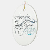 Amazing Grace Keramisch Ornament (Links)