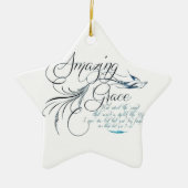 Amazing Grace Keramisch Ornament (Voorkant)
