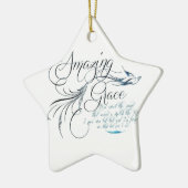 Amazing Grace Keramisch Ornament (Links)