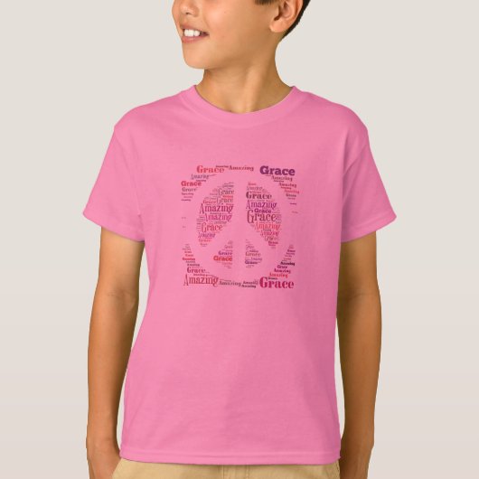 Amazing Grace Kind T-shirt GoTeamKate (Voorkant)