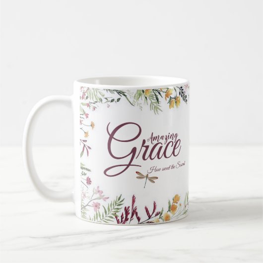 Amazing Grace koffiekop Koffiemok (Links)