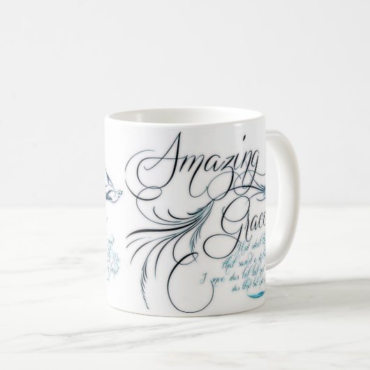 Amazing Grace Koffiemok (Voorkant rechts)