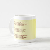 Amazing Grace Koffiemok (Voorkant links)