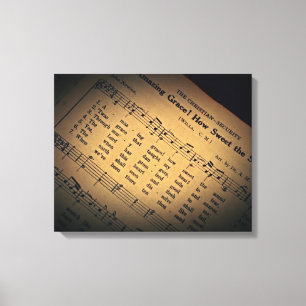 Amazing Grace - Kunst Canvas Afdruk