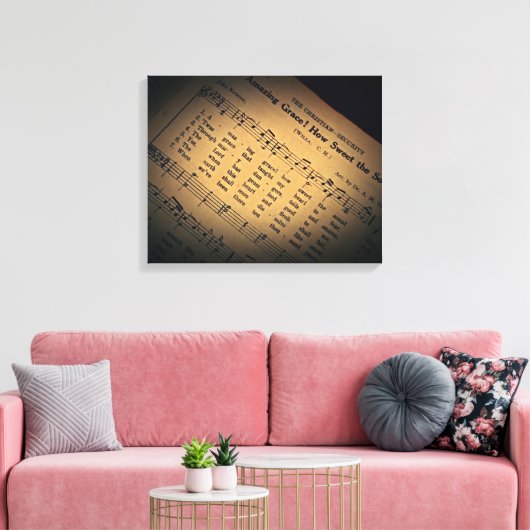 Amazing Grace - Kunst Canvas Afdruk (Insitu (Woonkamer))