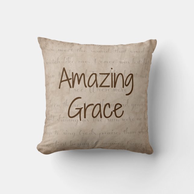 Amazing Grace Kussen (Voorkant)