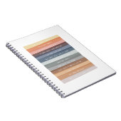 Amazing Grace Lyric Colorful Stripes Notitieboek (Rechterzijde)
