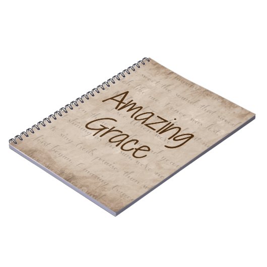 Amazing Grace Notitieboek (Linkerzijde)
