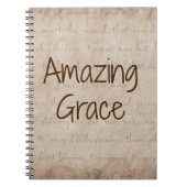 Amazing Grace Notitieboek (Voorkant)