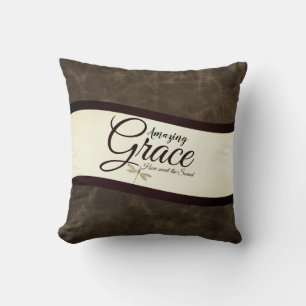 Amazing grace onbewerkte huid look  kussen