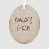 Amazing Grace Ornament (voorkant)