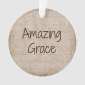 Amazing Grace Ornament (voorkant)