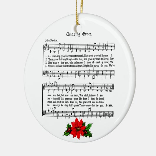 AMAZING GRACE-ORNAMENT KERAMISCH ORNAMENT (Links)